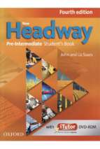 New headway pre intermediate fourth edition