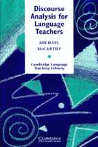 Discourse analysis for language teachers