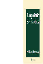 Linguistics semantics