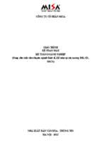 Bài giảng giáo trìn kế toán máy