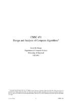 An introduction to the analysis of algorithms, 3rd