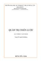 Quản trị chiến lược