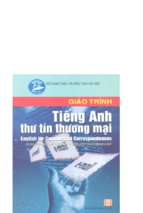 English for commercial correspondences