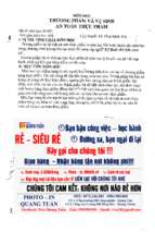 Tài liệu ôn thi môn thương phẩm và vệ sinh an toàn thực phẩm