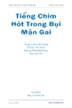 Tiếng chim hót trong bụi mận gai   Colleen mcculough