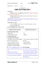Giáo án buổi chiều theo vnen  rèn tập làm văn lớp 3