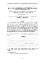 ĐÁNH GIÁ CHẤT LƯỢNG DỊCH VỤ NGÂN HÀNG ĐIỆN TỬ ĐỐI VỚI KHÁCH HÀNG CÁ NHÂN TẠI NGÂN HÀNG TMCP CÔNG THƯƠNG VIỆT NAM – CHI NHÁNH ĐÀ NẴNG