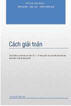 Cách giải toán 10 11 12
