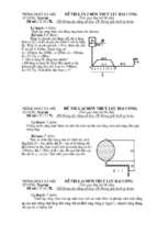 đề thi môn thuỷ lực đại cương trường đại học kiến trúc