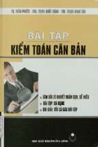 BÀI TẬP KIỂM TOÁN CĂN BẢN