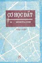 CƠ HỌC ĐẤT R.WHITLOW TẬP 1