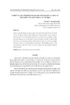 NGHIÊN CỨU QUÁ TRÌNH QUÁ ĐỘ KHI LIÊN KẾT NỐI TIẾP CÁC ĐỘNG CƠ MỘT CHIỀU CÙNG KIỂU TRONG CÁC TẦU ĐIỆN