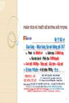 Bài giảng phân tích và thiết kế hướng đối tượng bài giảng 2   ts. đào nam anh