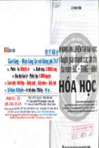 Cẩm nang ôn luyện thi đại học   rèn luyện giải nhanh các đề thi ba miền bắc   trung   nam hóa học phần 1