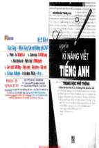 Luyện kỹ năng viết tiếng anh trung học phổ thông phần 1