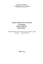 CHƯƠNG TRÌNH ðÀO TẠO TIẾN SĨ CHUYÊN NGÀNH CÔNG NGHỆ SINH HỌC 