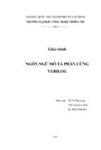 Giáo trình ngôn ngữ mô tả phần cứng