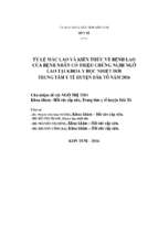 4_ngo thi tho_ty le mac lao va kien thuc ve benh lao tai ttyt dak to