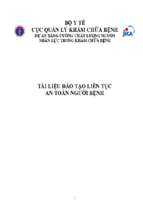 A2. tài liệu đào tạo an toàn người bệnh