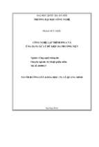 Tóm tắt luận văn