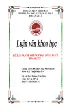Đ Ề TÀI: MẠCH KHUẾCH ĐẠI CÔNG SUẤT TRANZITO