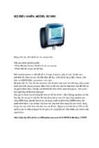 BỘ ĐIỀU KHIỂN, MODEL SC1000