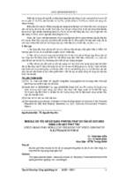 MODULE ĐO TỐC ĐỘ SỬ DỤNG PHƯƠNG PHÁP ĐO TẦN SỐ SỨC ĐIỆN ĐỘNG CỦA MÁY PHÁT TỐC