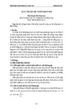 VỀ LÝ THUYẾT HỆ THỐNG HÀNG ĐỢI