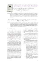 NGHIÊN CỨU THIẾT KẾ VÀ CHẾ TẠO THIẾT BỊ ĐO NHIỆT ĐỘ, ĐỘ ẨM VÀ ĐIỂM SƯƠNG THDP-1 SỬ DỤNG CÔNG NGHỆ PSoC