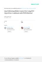 Linefollowingrobotcontrolbyusingpidalgorithmcombinedwithpwmmethod