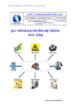 Qui trã¬nh bao duong he thong thong tin doanh nghiep