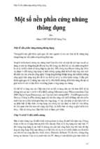 Một số nền phần cứng nhúng thông dụng