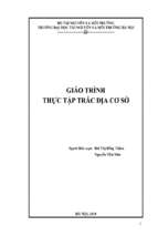 Giáo+trình+thực+tập+trắc+địa+cơ+sở