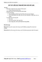 Danh sach bai tap lon _ mo hinh hoa du lieu