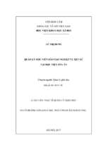 Quản lý học viên đào tạo nghiệp vụ xét xử tại học viện tòa án