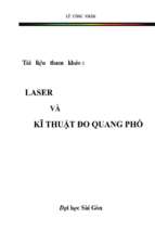 Tltk laser va ky thuat do quang pho_le cong nhan