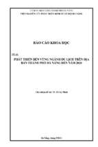 123145319 bao cao tong ket de tai du lich