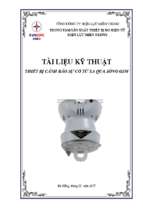 TÀI LIỆU KỸ THUẬT THIẾT BỊ CẢNH BÁO SỰ CỐ TỪ XA QUA SÓNG GSM