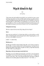 Mạch khuếch đại