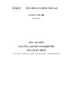 Tcvn 170 2007_ket cau thep_gia cong lap rap va nghiem thu_yeu cau ky thuat
