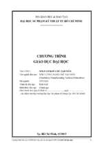 Ctdt   dai hoc spkt cnctm (4,5 nam)