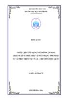 Thiết lập và áp dụng thẻ điểm cân bằng (balanced scorecard) tại ngân hàng tmcp đầu tư và phát triển việt nam   chi nhánh phú quốc