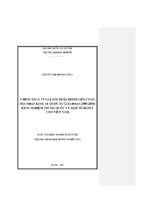 Chính sách tỷ giá hối đoái trong bối cảnh hội nhập kinh tế quốc tế giai đoạn 2000 2016 kinh nghiệm trung quốc và một số hàm ý cho việt nam