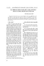 đặc điểm lời chủi có dạng (đồ + x) qua lời thoại nhân vật trong truyện ngắn việt nam