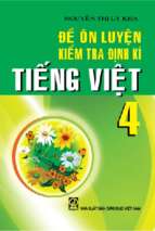 đề ôn luyện kiểm tra định kì tiếng việt 4