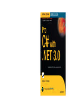 Pro c# with .net 3.0,andrew troelsen