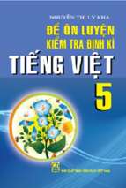 đề ôn luyện kiểm tra định kì tiếng việt 5