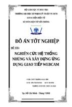 Www.tinhgiac.com nghien cuu he thong nhung va xay dung ung dung giao tiep webcam