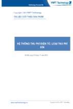 HỆ THỐNG THU PHÍ ĐIỆN TỬ, LOẠI THU PHÍ KÍN