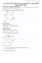 [toanmath.com]   ứng dụng phương pháp tọa độ để giải các bài toán hình học không gian